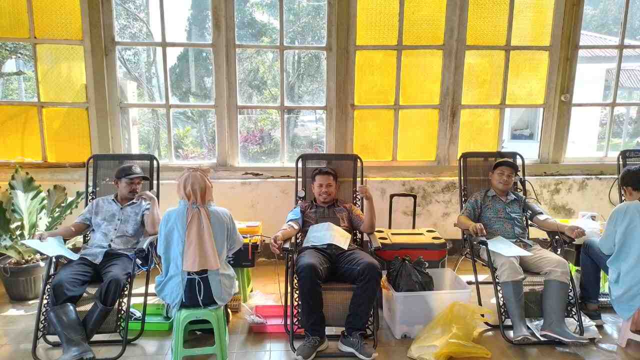 Pegawai PTPN XII Kebun Zeelandia Rutin Sedekah Donor Darah