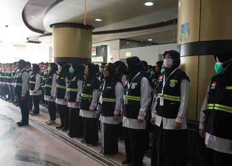 Tenaga Kesehatan Sosialisasi ke Jemaah Haji Lansia Cegah Dimensia
