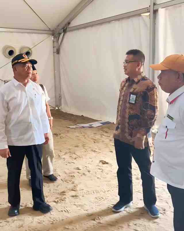 Tenda untuk Jemaah Haji Indonesia saat Wukuf sudah Dibangun