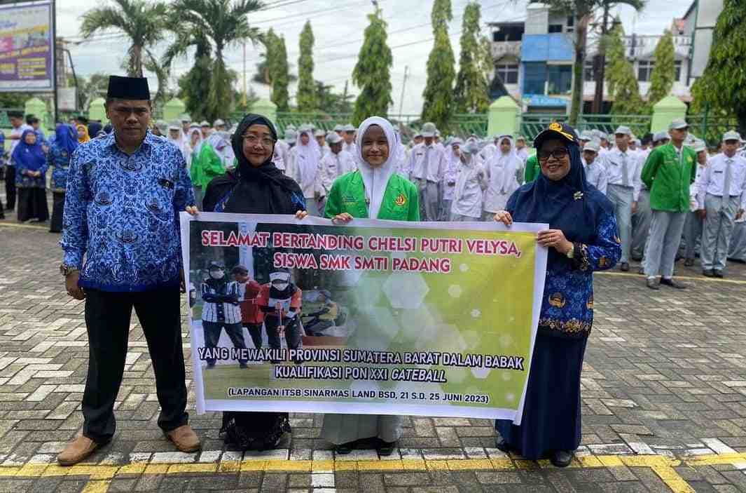 Siswi SMK SMTI Padang Ikuti Pra PON XXI di Tangerang
