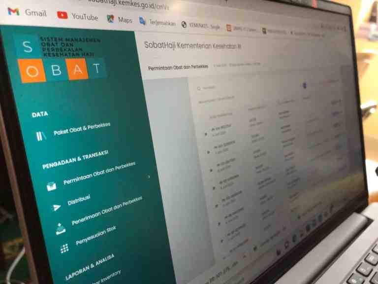 Aplikasi Sobathaji untuk Memonitor Persediaan Obat