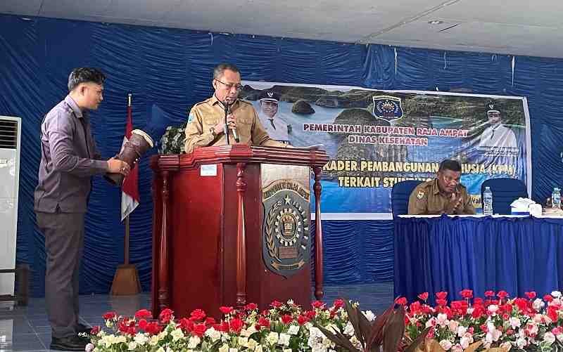 Tekan Angka Stunting, Raja Ampat Bina Kader Pembangunan SDM Stunting