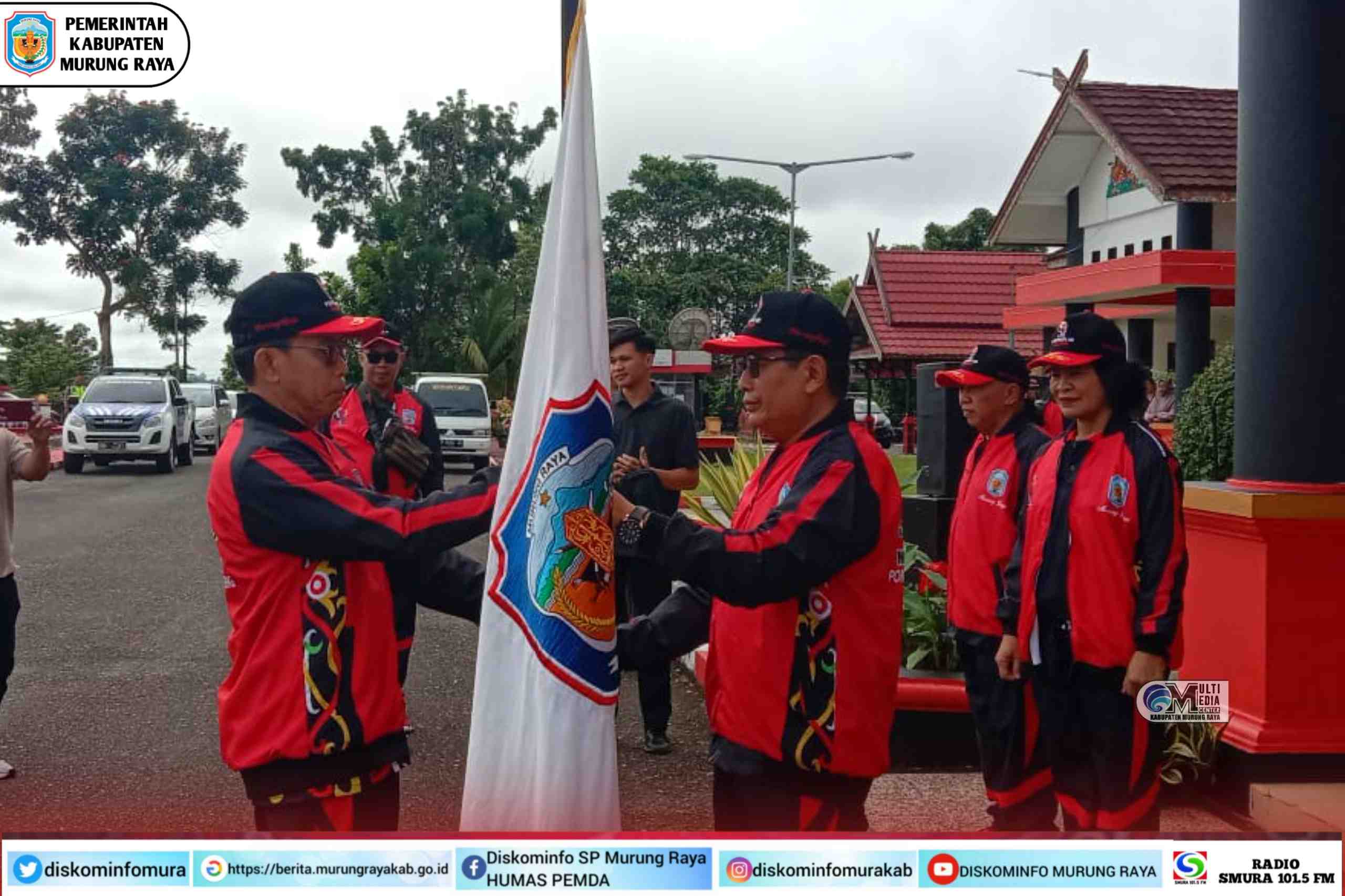 Wabup Murung Raya Lepas Peserta Porprov XII