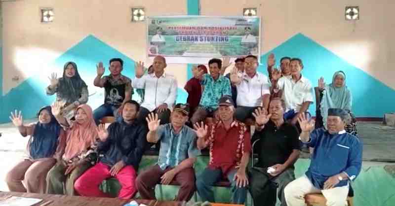 Sosialisasi ‘Gebrak’ Stunting di Raja Ampat