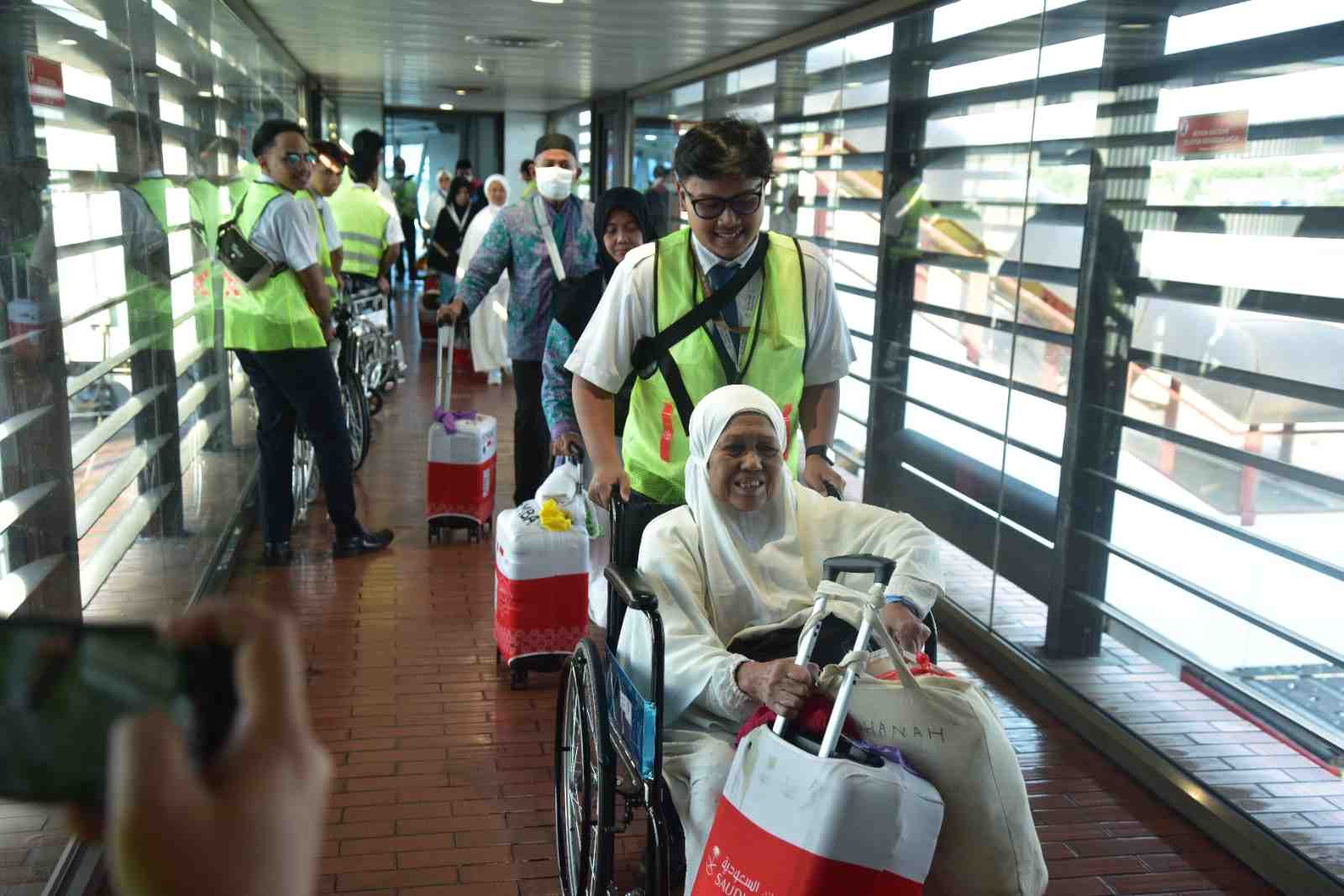 Kloter I Jemaah Haji telah Tiba di Tanah Air