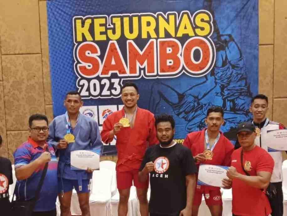 Atlet Riau Raih Medali Perunggu pada Kejurnas Beladiri Sambo 2023