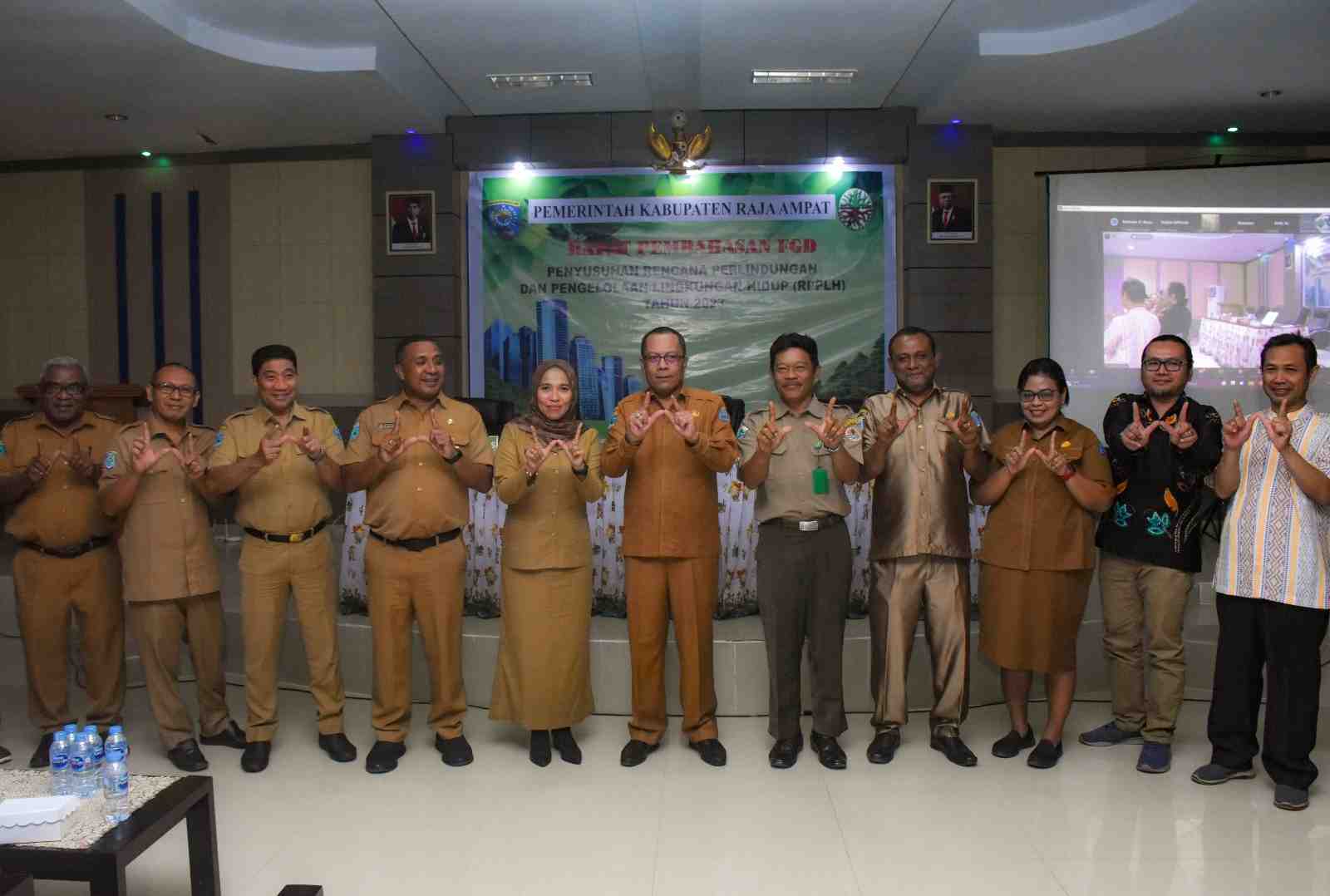 Raja Ampat Susun Dokumen Rencana Perlindungan dan Pengelolaan Lingkungan Hidup