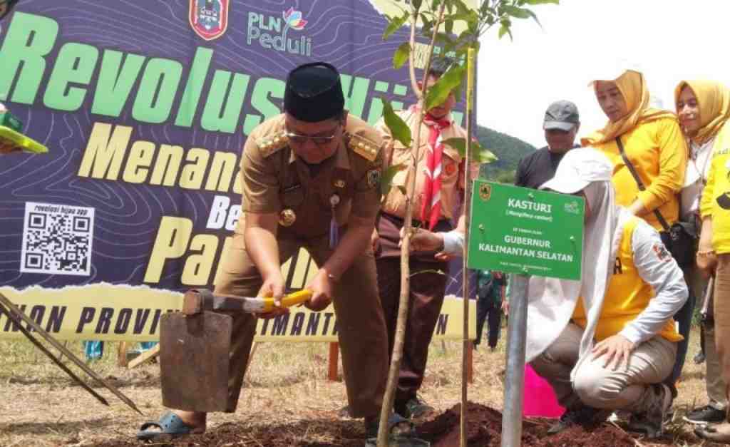 Turdes Bersama Gubernur Kalsel, Revolusi Hijau Digelorakan