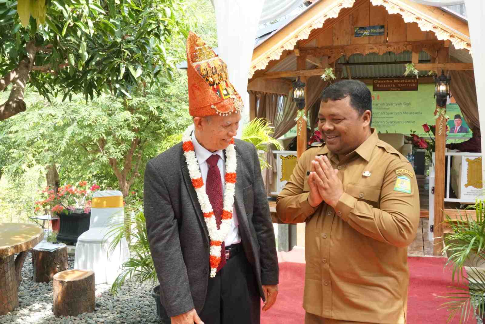 Pemkab Aceh Besar Sambut Hakim Agung Republik Indonesia