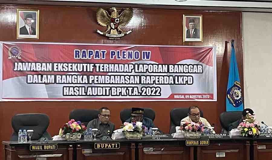 Rapat dengan DPRK, Ini Jawaban Pemda Raja Ampat