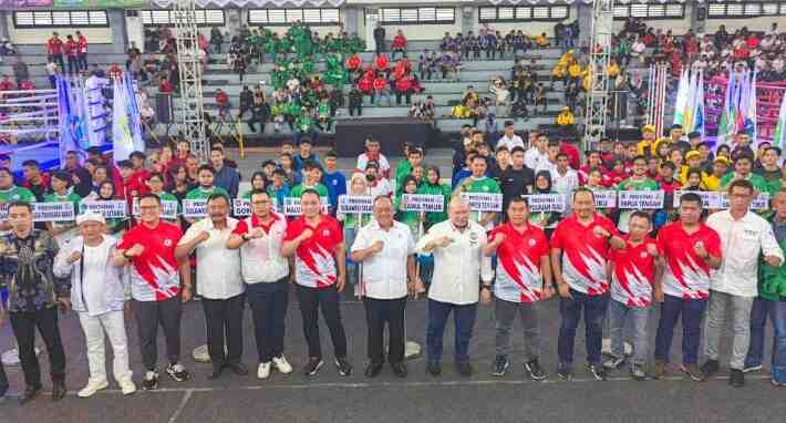 Ketum KONI Pusat Membuka Resmi BK PON XXI/2024 Aceh-Sumut Cabor Muaythai