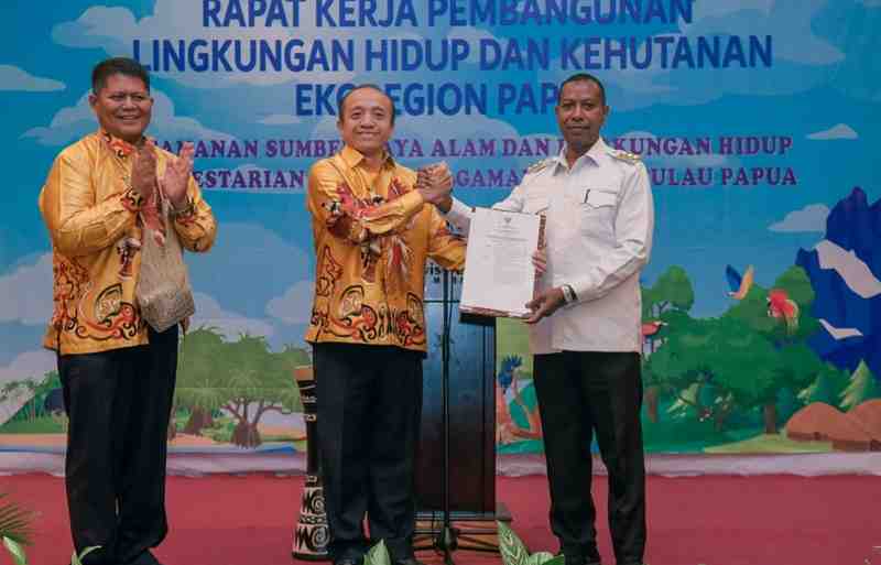 KLHK Rumuskan Kebijakan Pengamanan SDA dan Lingkungan Hidup Pulau Papua 