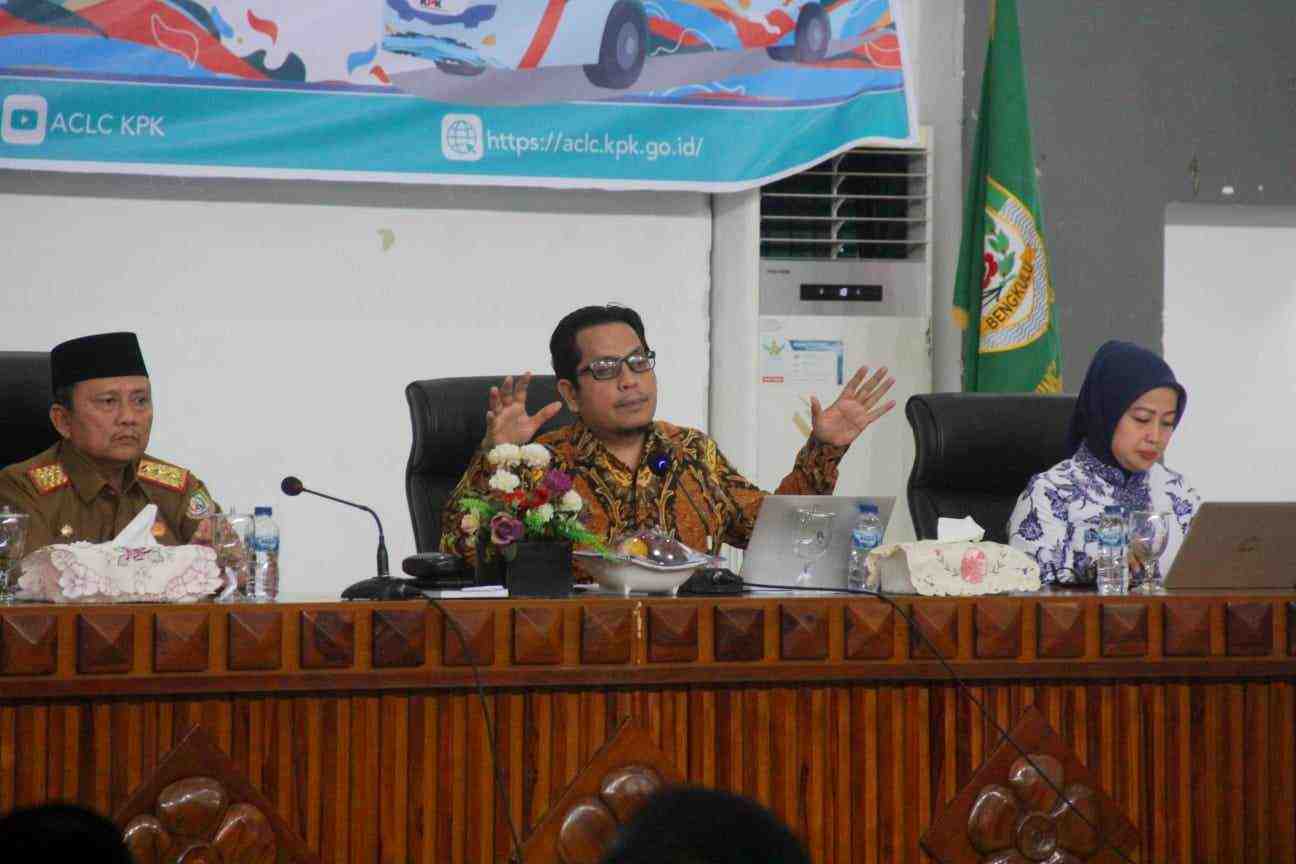 Rakor Perizinan dan Pajak Daerah MBLB, KPK: Dunia Usaha Penyumbang Kasus Korupsi Terbanyak 