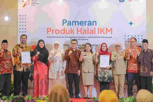 Dukung Program Wajib Sertifikat Halal, Pemprov DKI dan LPPOM MUI Dampingi 3.075 UMKM di Jakarta