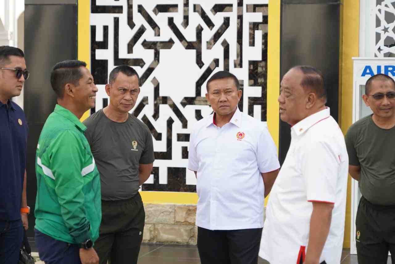 Ketum KONI Pusat Marciano Norman Kunjungi Kodam IM