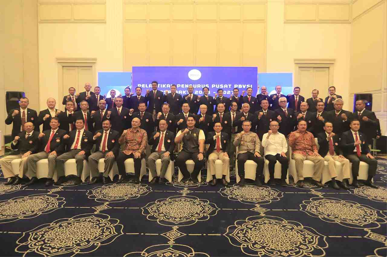 KONI Pusat Dukung PP PBVSI Mengantar Timnas Voli Berlaga di Olimpiade Brisbane 2023