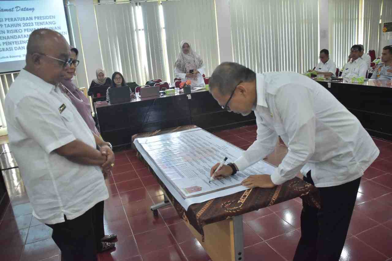 Pemkab Agam Gelar Sosialisasi Perpres Manajemen Risiko Pembangunan Nasional