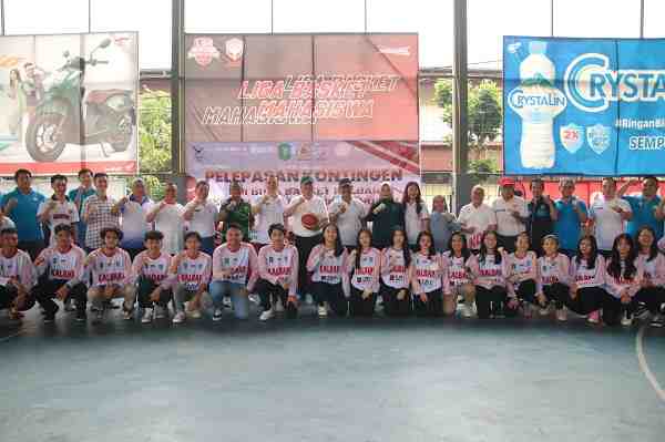 Pj. Gubernur Lepas Tim Prakualifikasi PON XXI Bola Basket Kalbar 