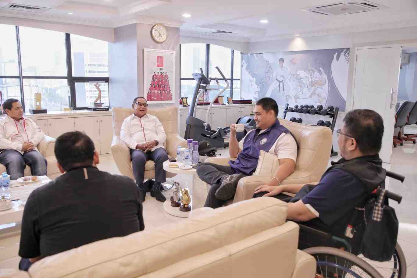 Wagub NTT Temui Menpora Nyatakan Kesiapan Penyelenggaraan PON 2028