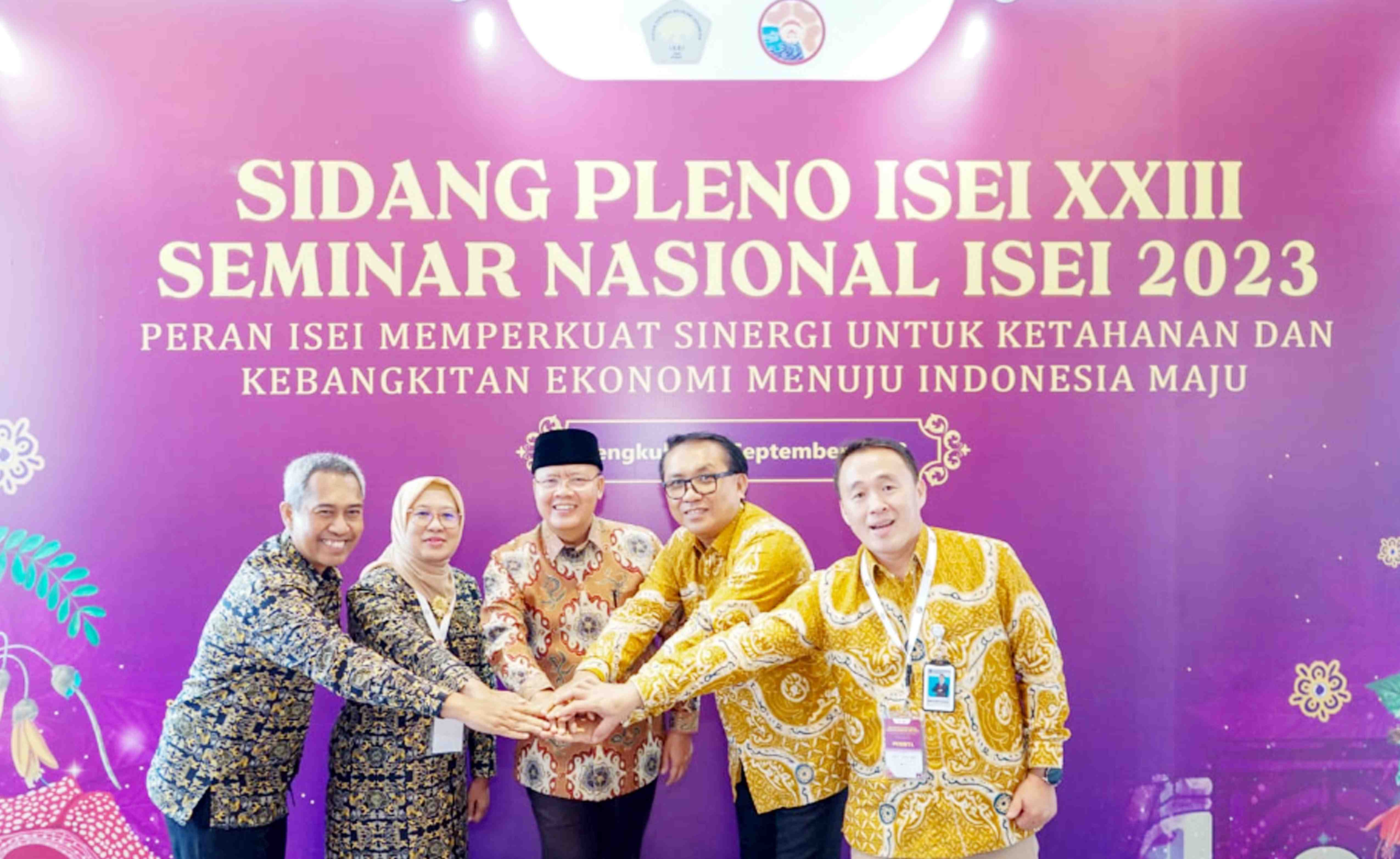 Seminar Nasional ISEI 2023 Bahas Isu Strategis Nasional dan Daerah