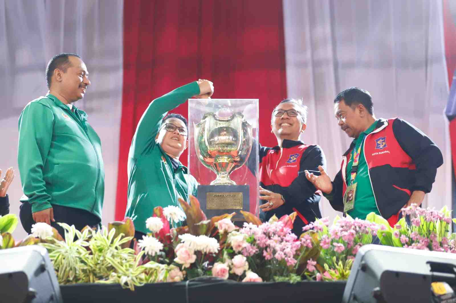 Tutup Porprov VIII Jatim, Sekdaprov Adhy Dorong Prestasi Atlet Jatim di Tingkat Internasional