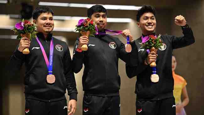 Sejarah Baru, Atlet Aceh Cabang Menembak Rebut Medali Asian Games 2023
