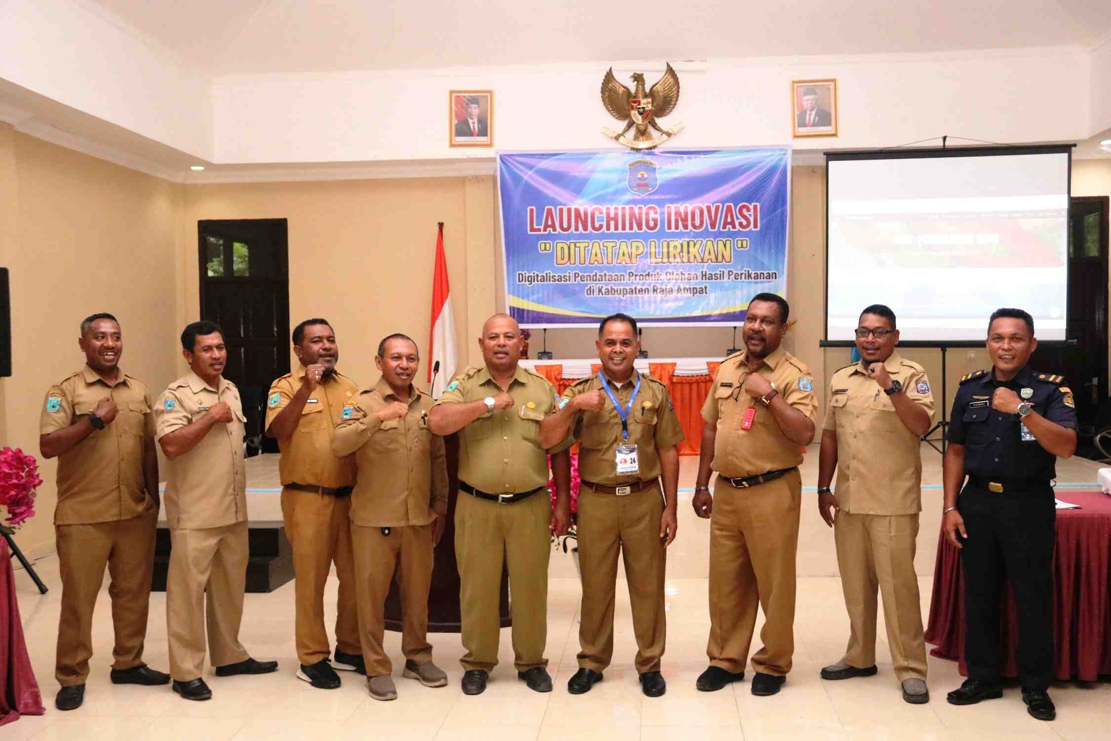 Pemda Raja Ampat Launching Digitalisasi Pendataan Hasil Olahan Perikanan