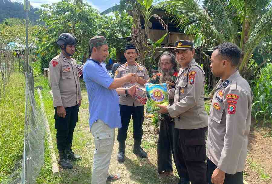  Peringati Maulid Nabi Muhamad SAW, Polres Raja Ampat Anjangsana ke Masjid Alharizi
