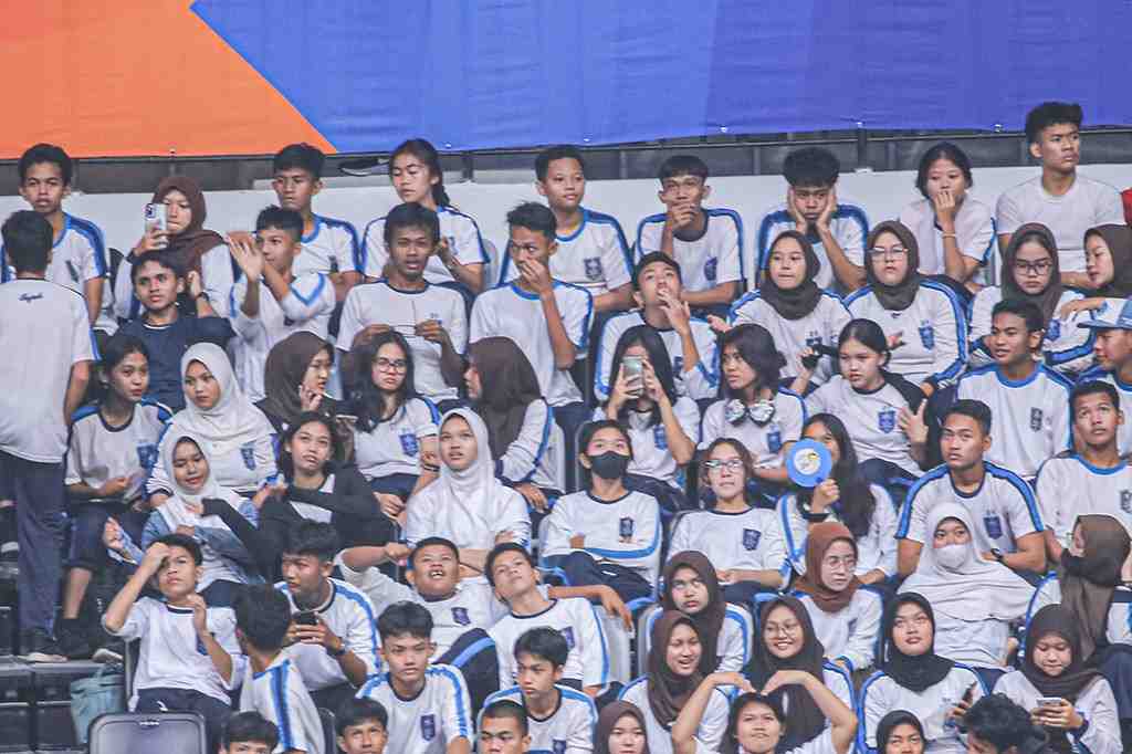 Pelajar SMA Jakarta Nikmati Aksi Pebasket Dunia di FIBA World Cup 2023