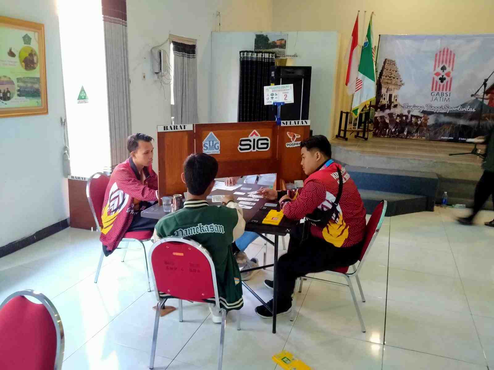 Nganjuk dan Kota Probolinggo Raih Emas Bridge Porprov Jatim VIII/2023