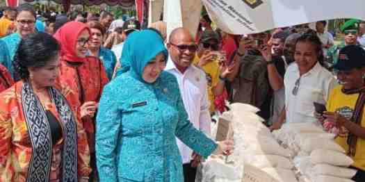 Kunker Ketua Umum TP PKK  ke Kota Sorong