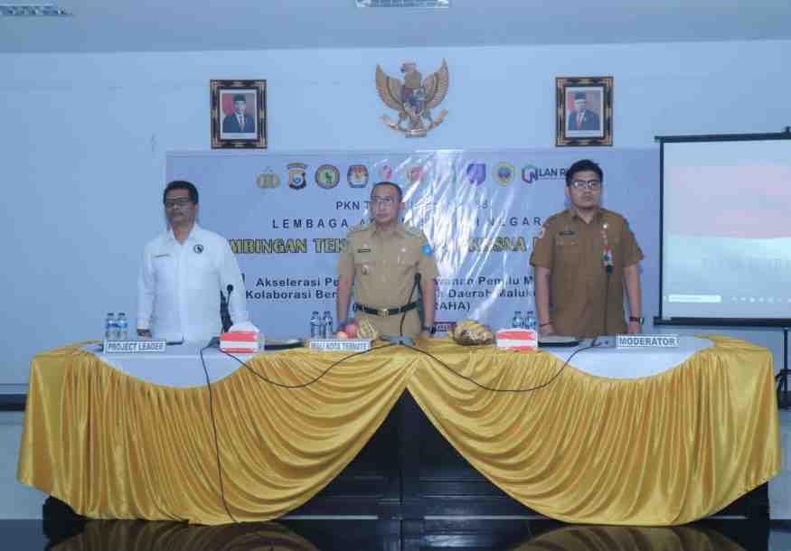 Polda Maluku Utara Gandeng Pemkot Ternate Gelar Bimtek Aplikasi Krsna Kie Raha