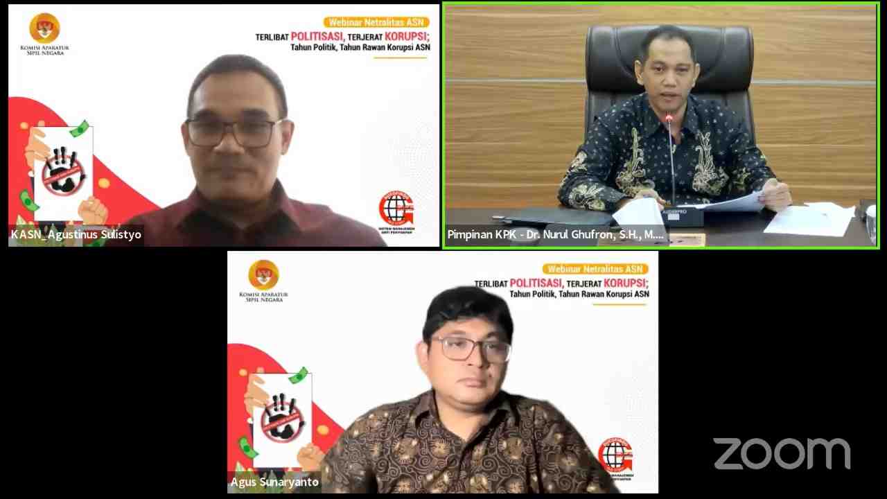 ASN Punya Pengaruh Besar di Pemilu 2024, KPK Ingatkan Jaga Netralitas