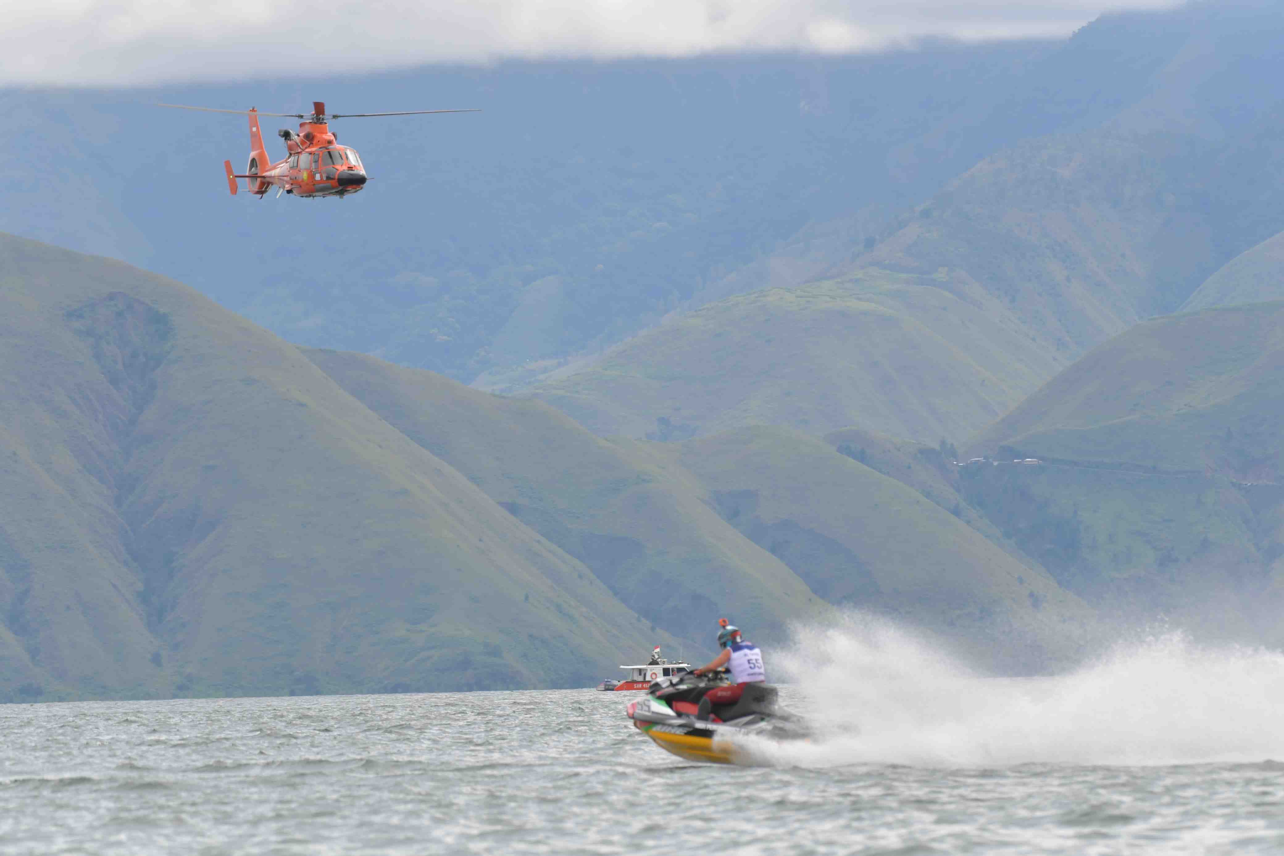 [SIARAN PERS] Tiga Helikopter Perkuat Kesiagaan di Aquabike Jetski World Championship 2023
