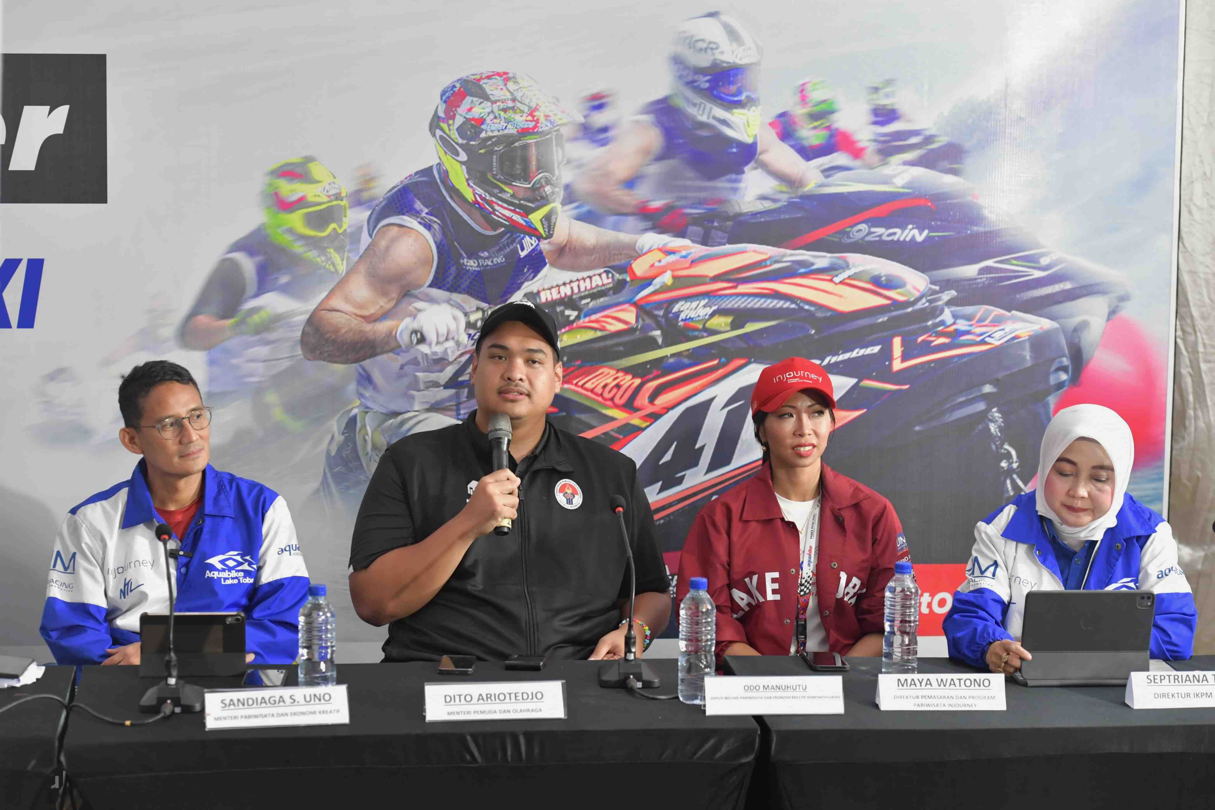 [SIARAN PERS] Seluruh Pebalap Puas dengan Layanan Aquabike Jetski Danau Toba 2023