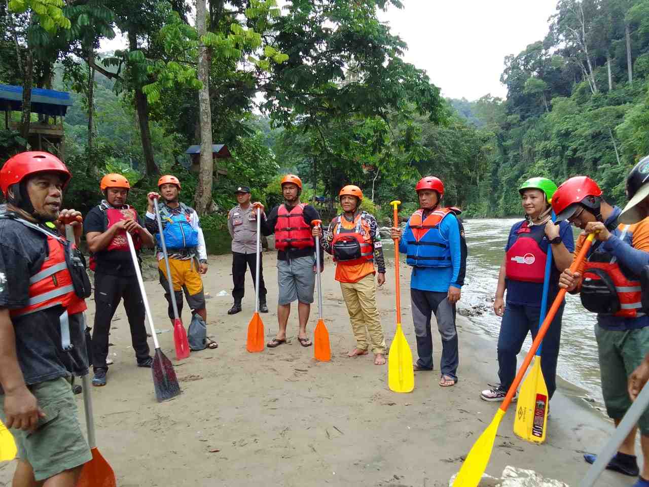 Tim TD PON 2024 Tinjau Lokasi Arung Jeram di Aceh Tenggara