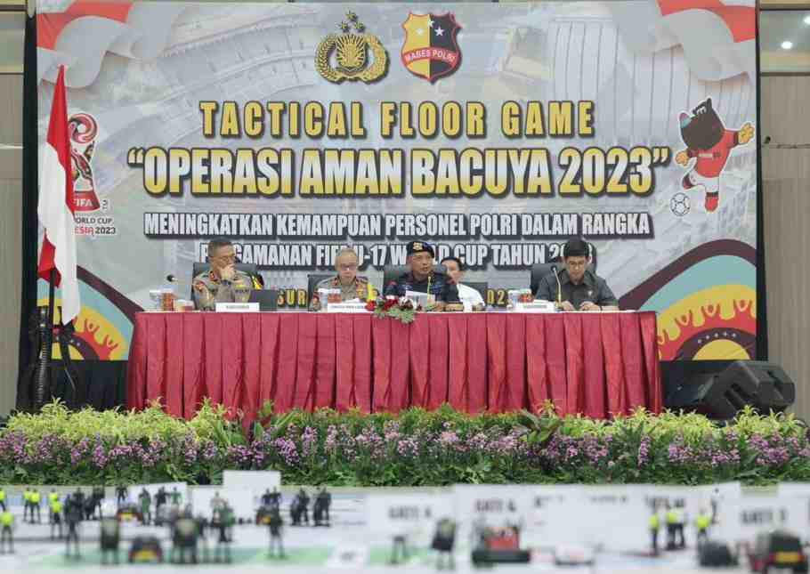 Polda Jatim Gelar TFG Pengamanan Piala Dunia U-17