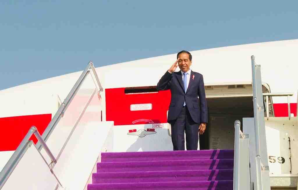 Presiden Jokowi Menuju Amerika Serikat