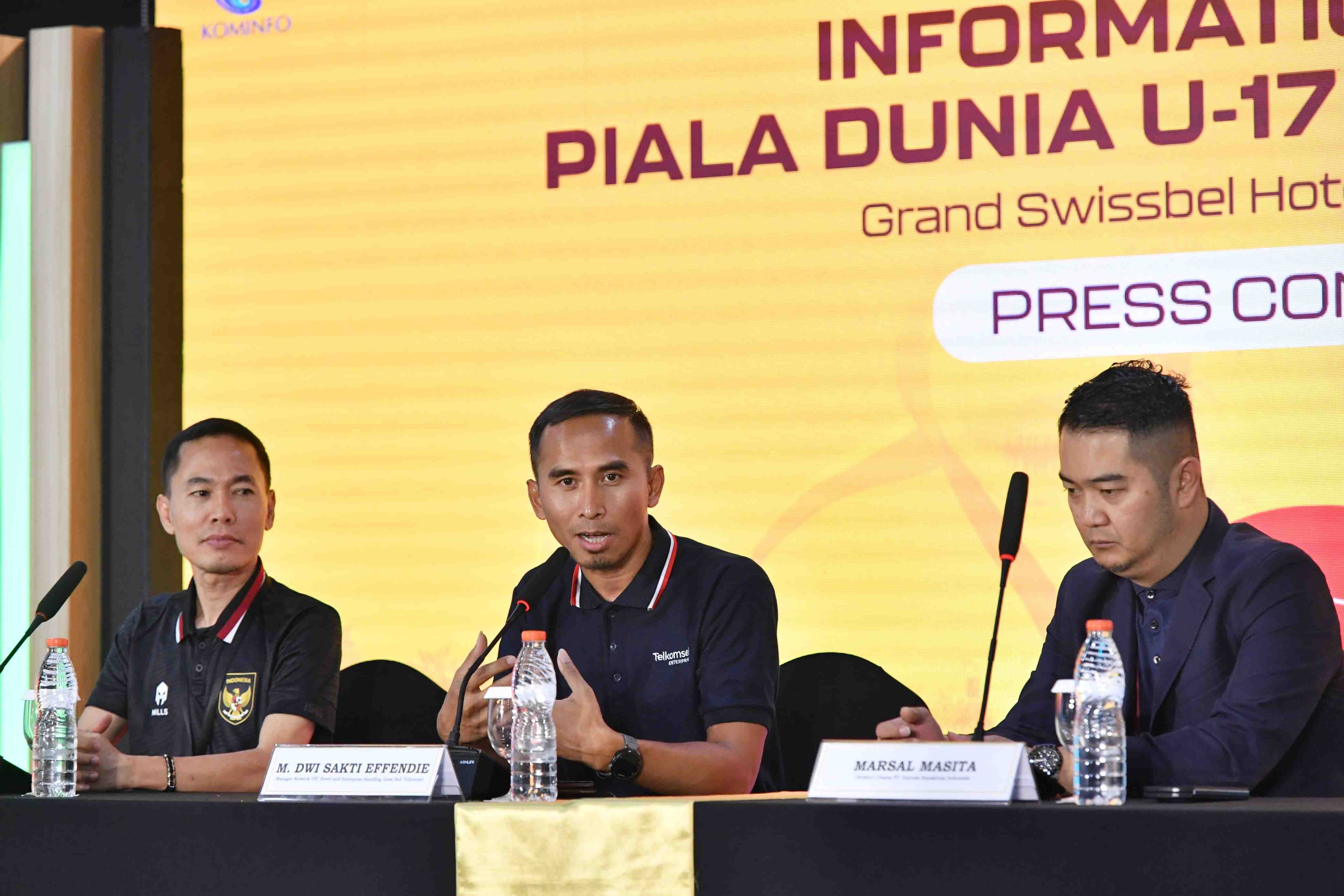 Telkomsel Jamin Jaringan Internet tanpa Lelet di Stadion Penyelenggara Piala Dunia U-17