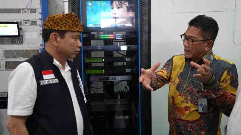 [SIARAN PERS] Resmikan Pemancar Digital, Menkominfo: Siaran TVRI Jangkau 70,18% Populasi