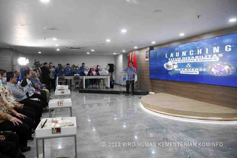 [SIARAN PERS] Kominfo Luncurkan Fitur Situs Ramah Disabilitas dan Metaverse