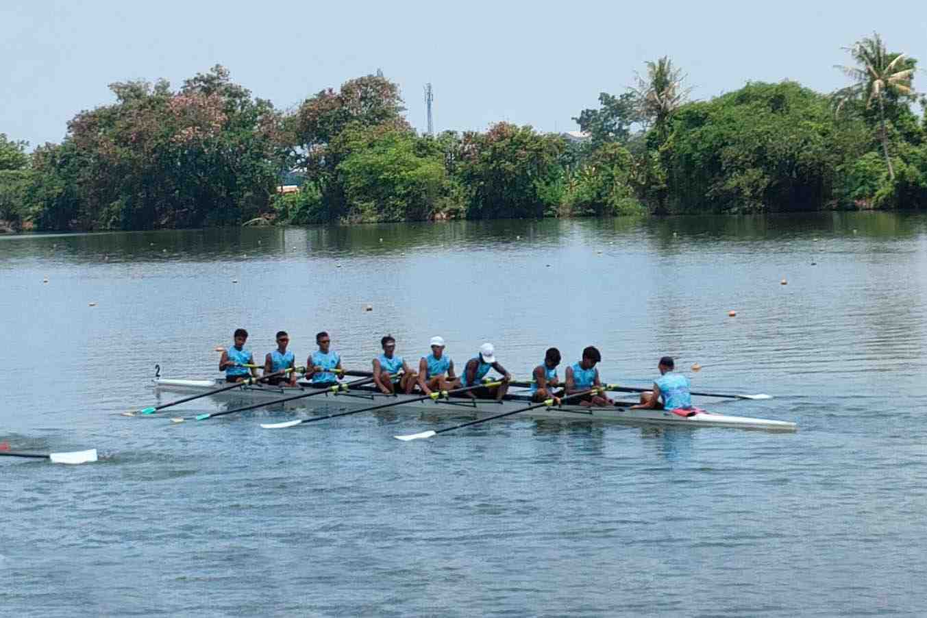 Atlet Rowing Menkav 2 Marinir Maju ke PON XXI Wakili Jatim