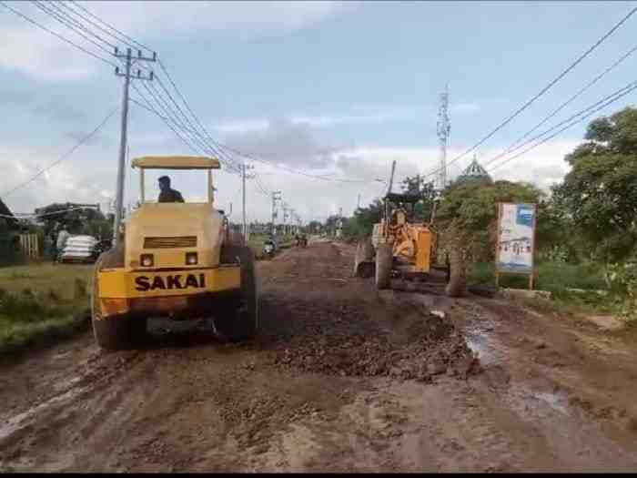 Pemkab Aceh Besar Tangani Secara Darurat Jalur Limpok-Cot Iri