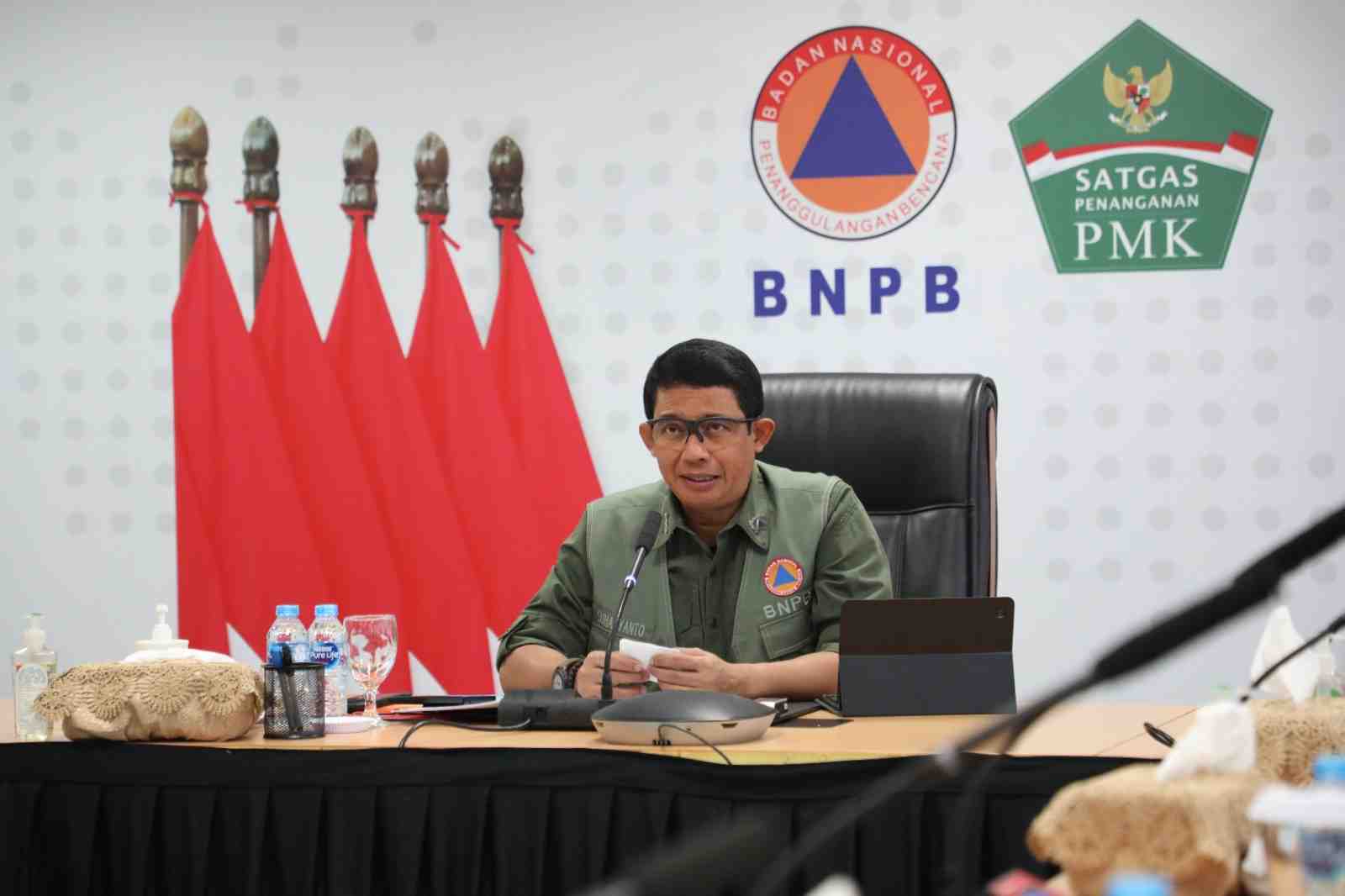 Kepala BNPB Gelar Rakor Kesiapsiagaan Nasional Hadapi Bencana Periode Nataru