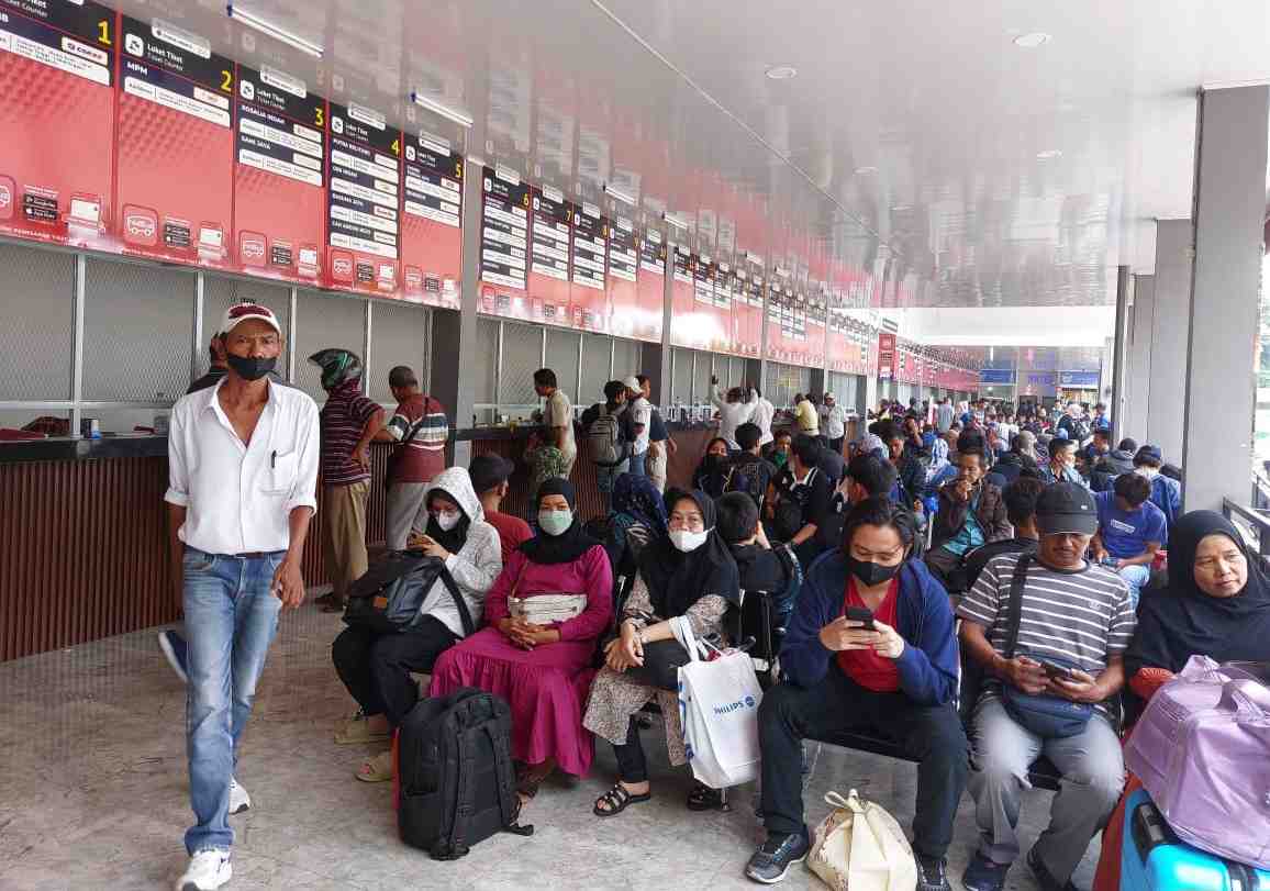 Wajah Baru Loket Bus AKAP Terminal Kalideres Sambut Libur Nataru