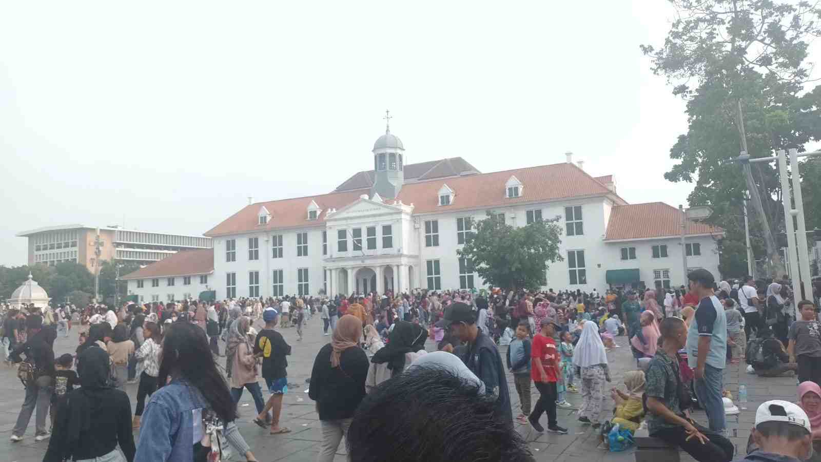 Libur Natal 2023, Kawasan Kota Tua Jakarta Jadi Favorit Pengunjung