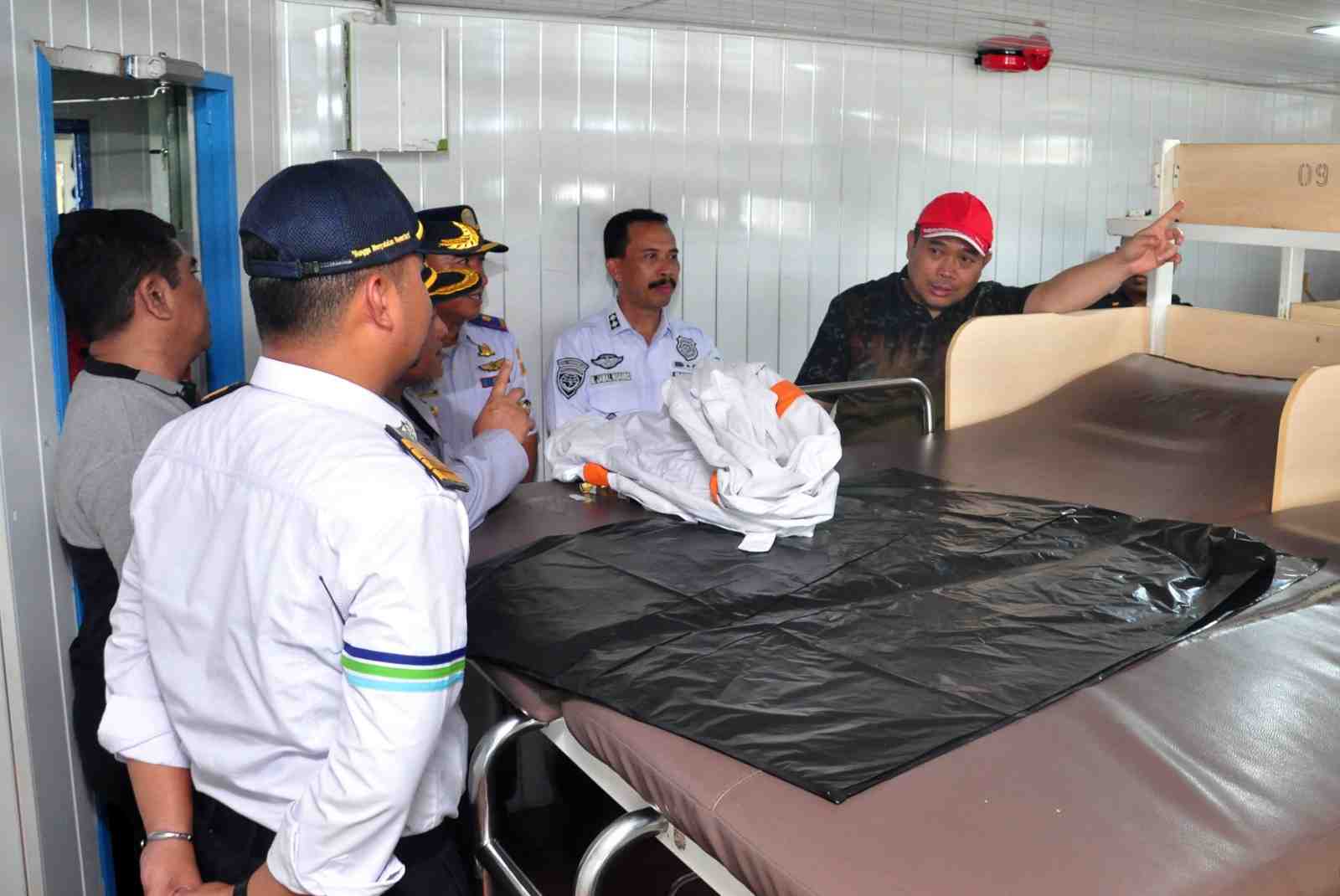 Penjagub Gorontalo Tinjau Penyelenggaraan Transportasi Laut Nataru