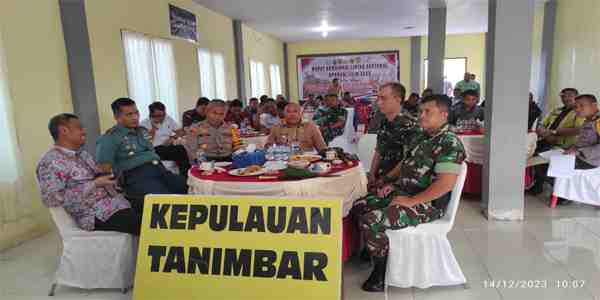 Polda Maluku Gelar Rapat Koordinasi Operasi Lilin 2023