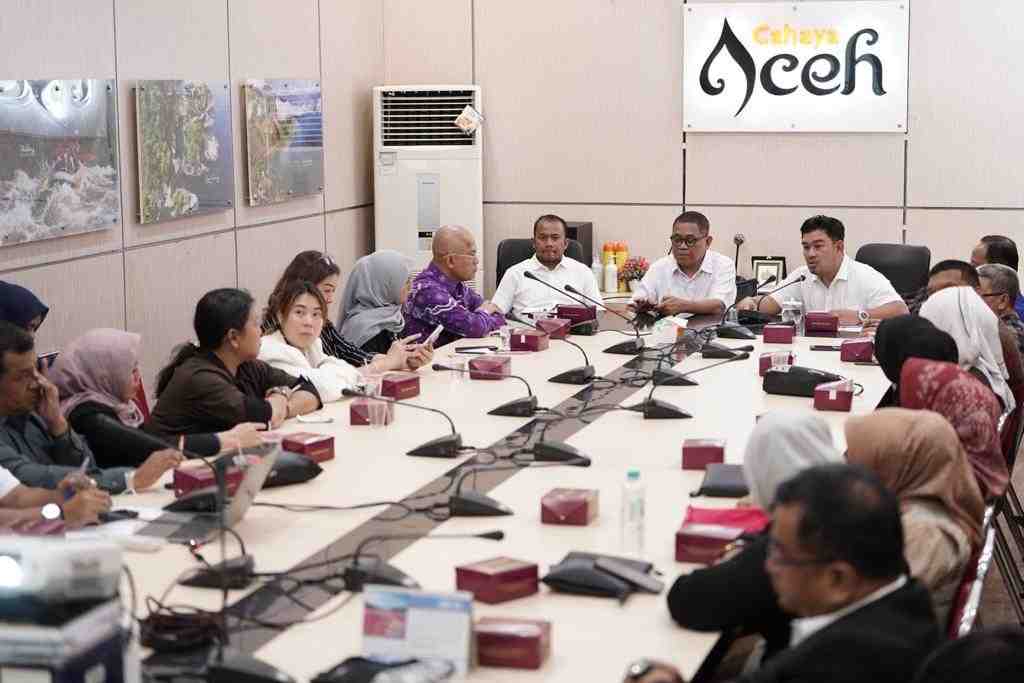 Disbudpar Aceh Bahas Persiapan Akomodasi PON XXI