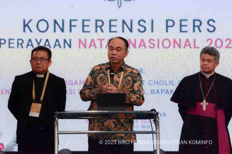 [SIARAN PERS] Perayaan Natal Nasional 2023 Bawa Pesan Perdamaian Bangsa Indonesia